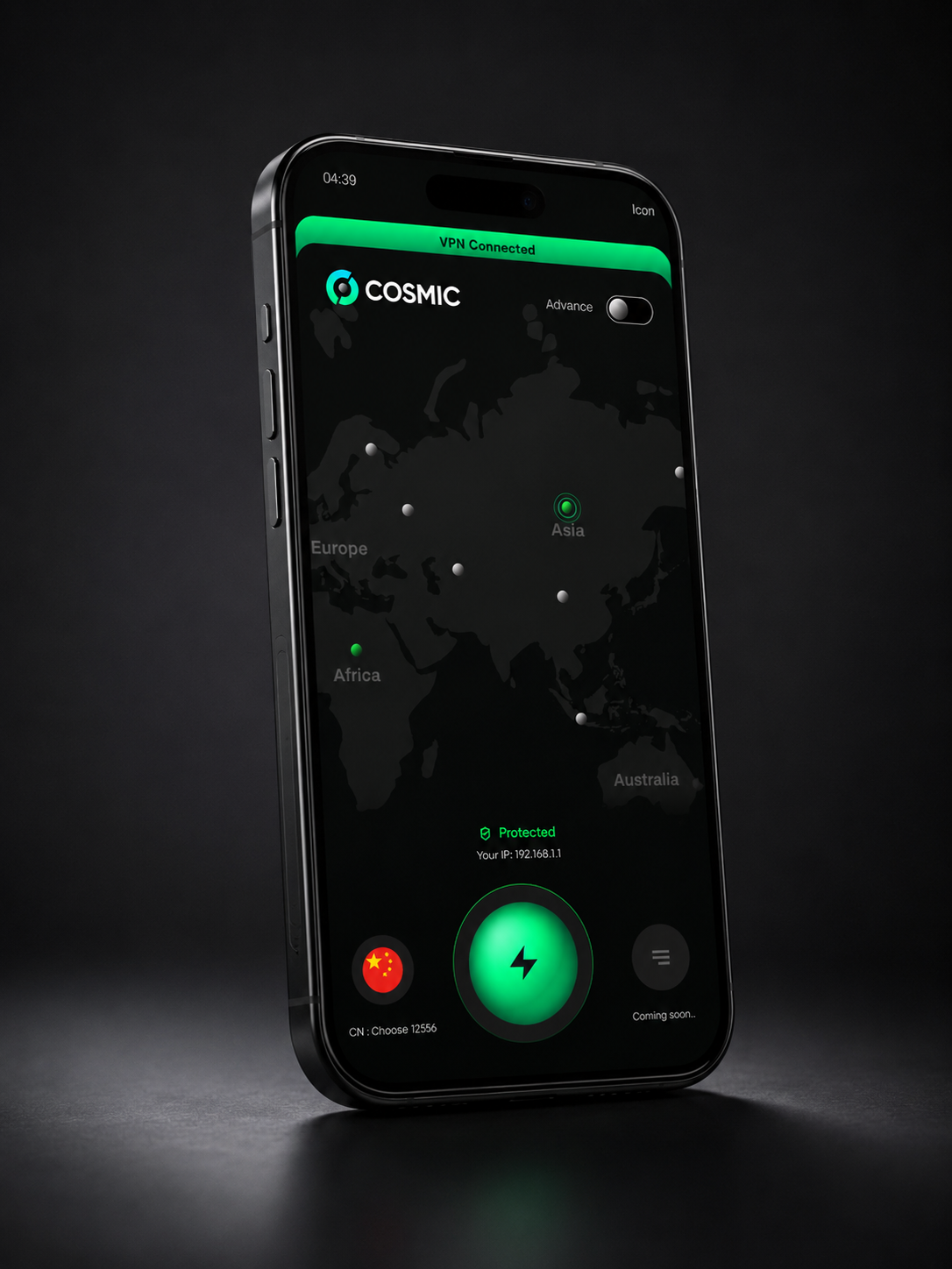 Cosmic DVPN Mobile
