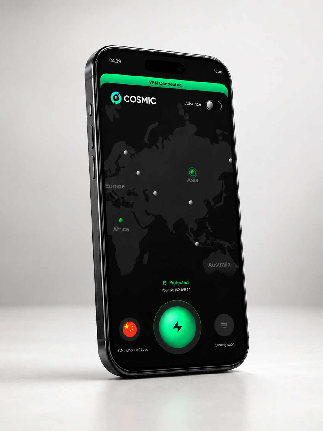 Cosmic DVPN Mobile